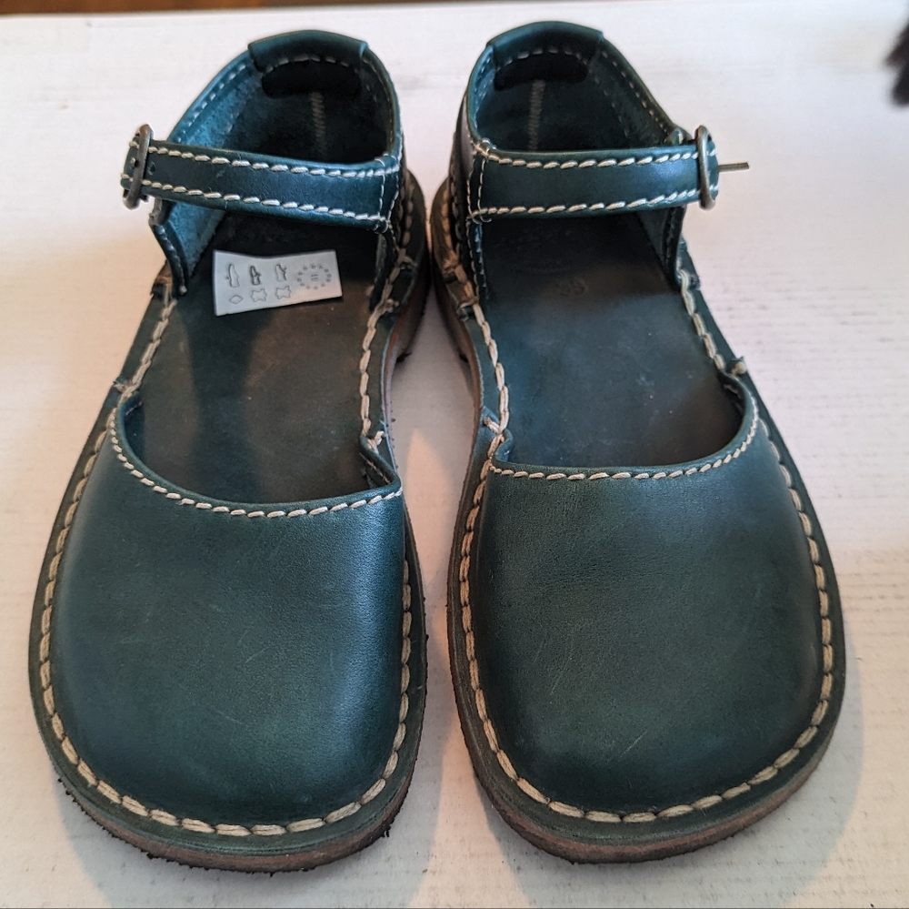 Duckfeet Turquoise Mols sz 38